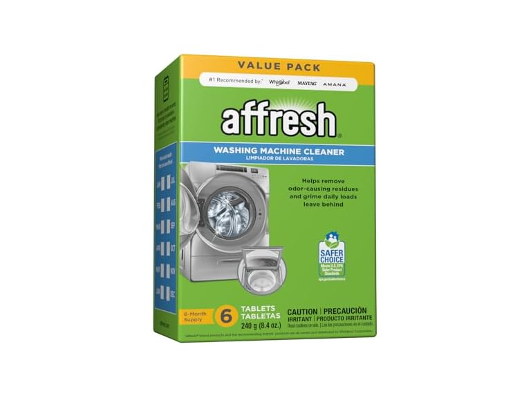 Affresh Washing Machine Cleaner, 6 Tablets