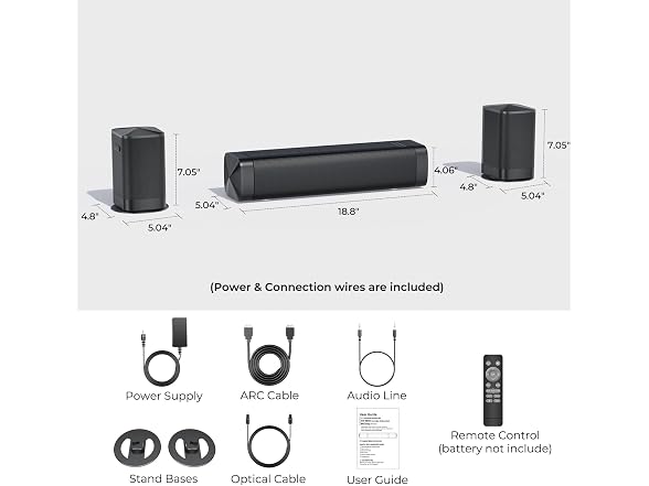 VastSND Dolby Digital Plus Sound Bar