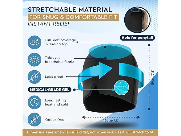 LeChemin | Premium Migraine Relief Cap