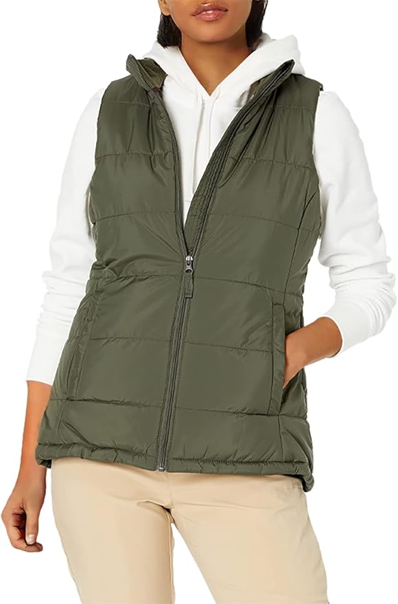 Amazon Essentials Womens Puffer Vest - Gallery 15