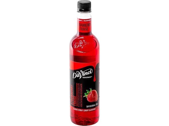 DaVinci Gourmet Classic Strawberry Syrup, 25.4 oz.