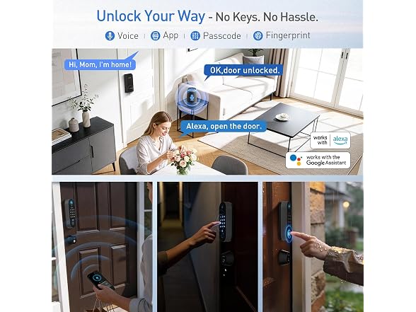 LNDU Smart Keyless Entry Door Lock - Gallery 6