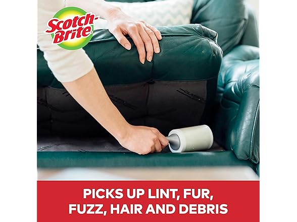 5PK Scotch-Brite Lint Roller Value Pack