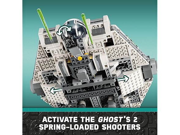 LEGO Star Wars Ahsoka Ghost and Phantom II Spaceship