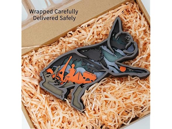 3D Wooden Animal Carving LED Night Light