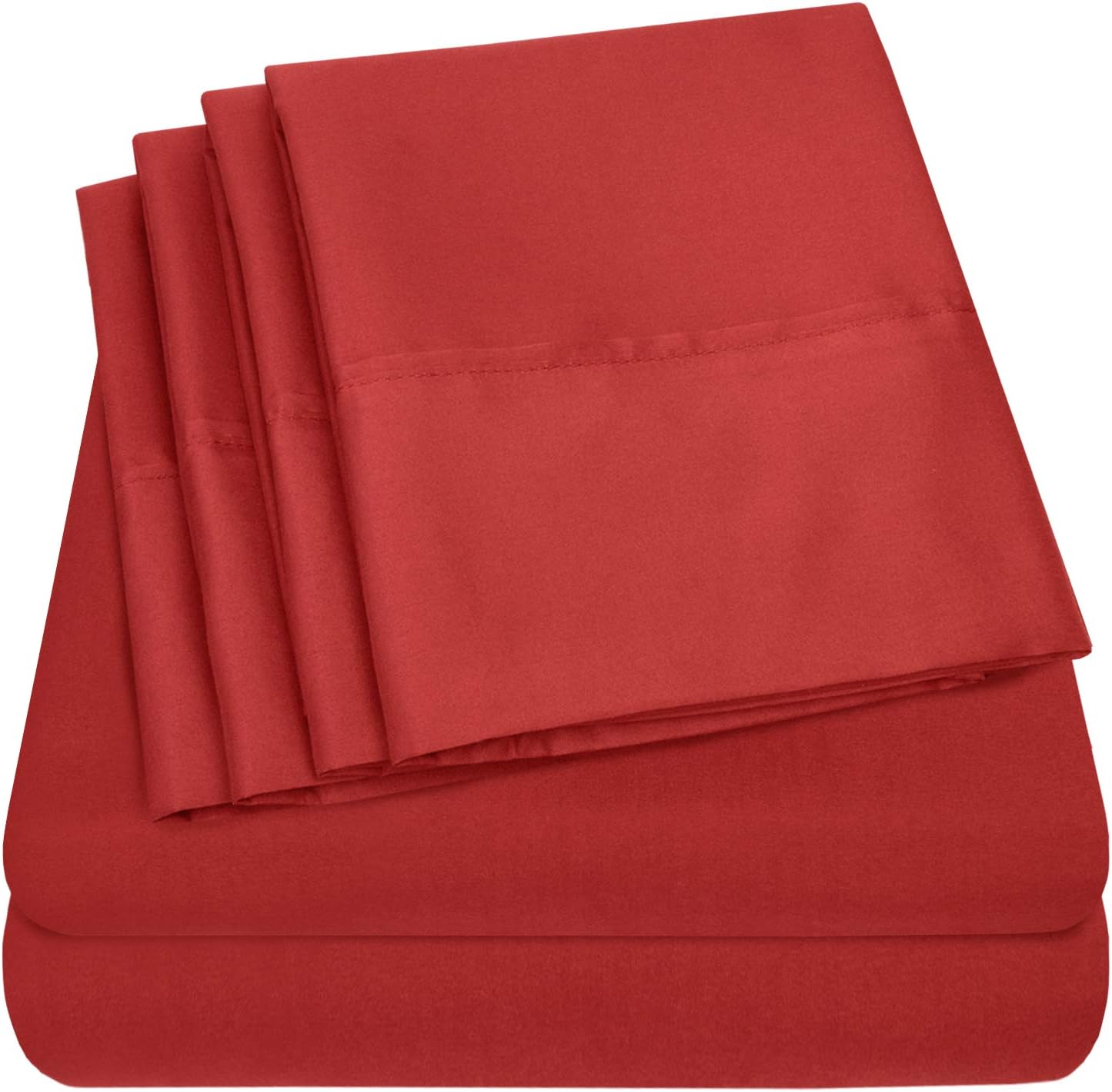 Deluxe Solid Microfiber Sheet Set - Gallery 16