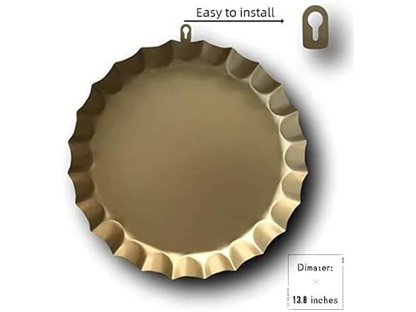 2But Decorative Bottle Caps Metal Sign