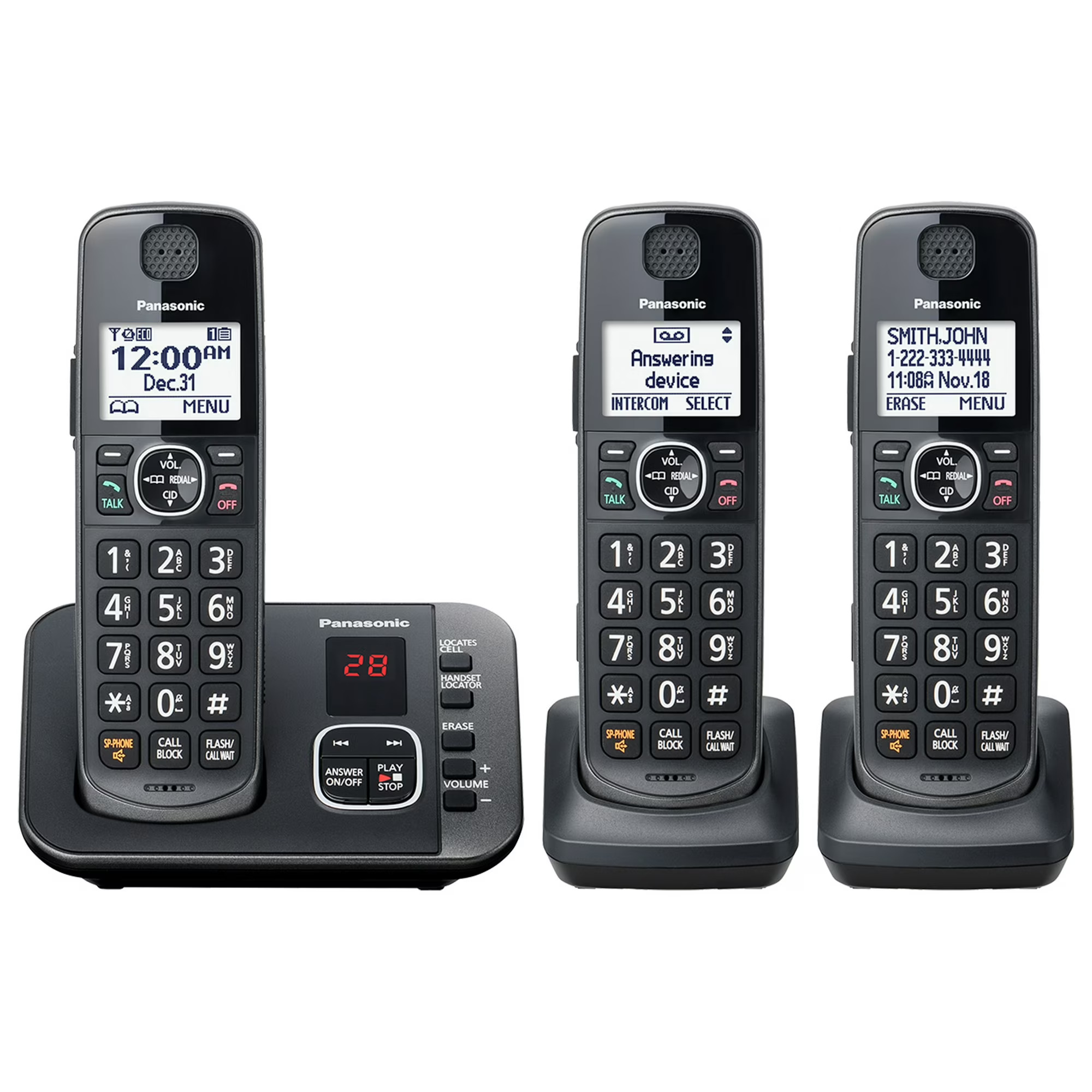 Panasonic KX-TG3833M Panasonic Handset Expandable C - Gallery 5