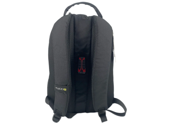Tucci Italy T0562-18.3in-BLK Urban Sport Classic Laptop Backpack