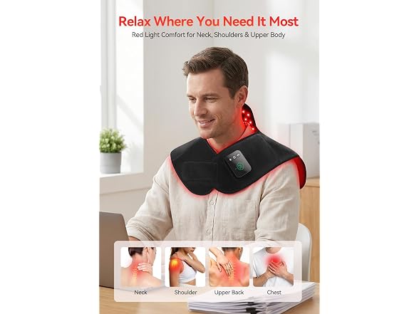 LAFCARE Red Light Therapy for Neck