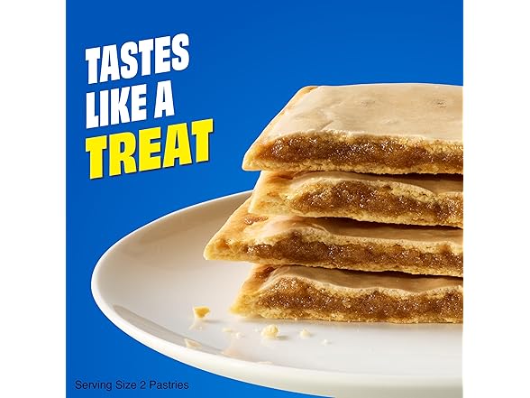 8CT Pop-Tarts Protein Toaster Pastries, Brown Sugar