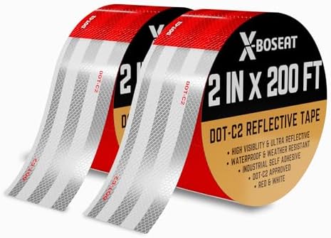 Reflective Safety Tape 2 x 200FT - Gallery 11