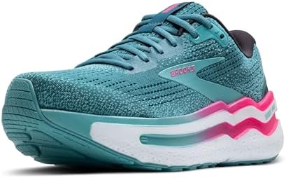 Brooks Ghost Max 2 Women's Shoes Storm Blue/Knockout Pink/Aqua Size 7.5