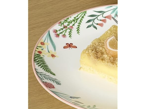 Oneida Dinnerware Set, First Blooms 4-Piece Accent Plates