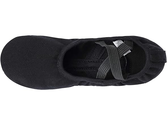 Linodes Girls Canvas Split Sole Dance Shoes