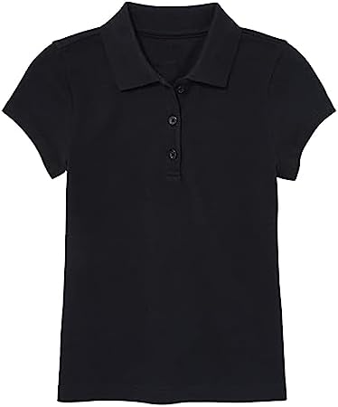 Girls S/S Stretch Pique Polo Shirt
