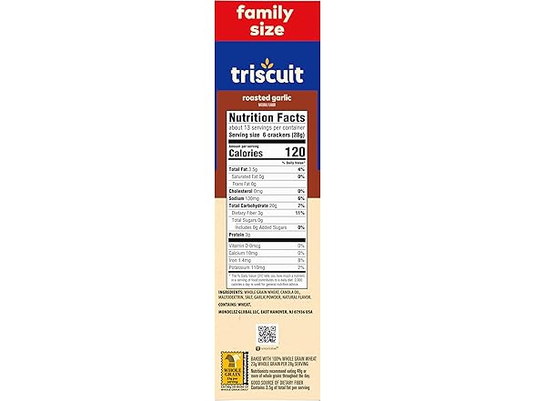 Triscuit Roasted Garlic 12.5oz
