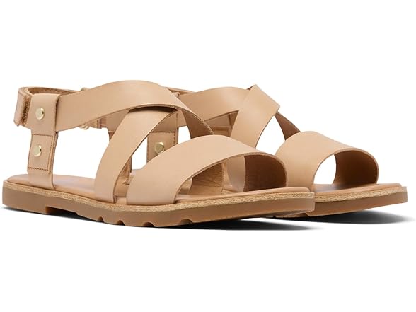 Sorel Women's Ella III Crisscross Sandal (7.5)