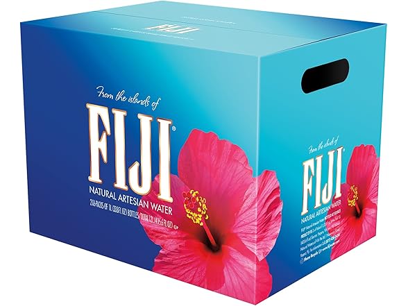 FIJI Artesian Water 12 Pack, 33.8 Fl Ounce