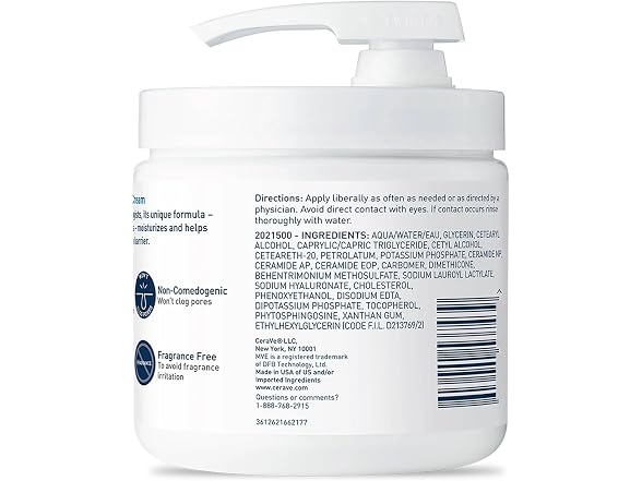 CeraVe Moisturizing Cream Pump 19 oz