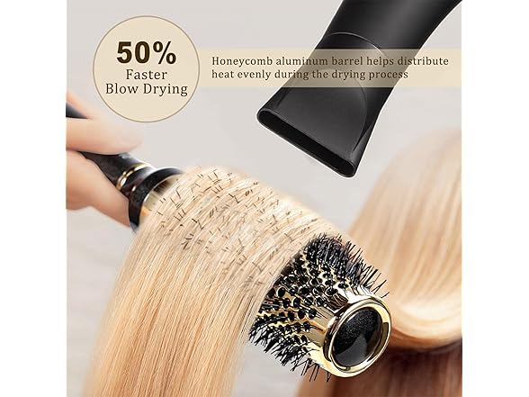 Large Round Brush for Blow Drying