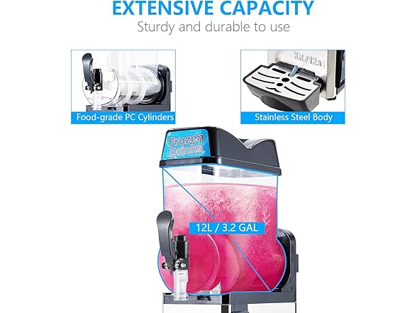 Garvee Slushie Machine 68 oz