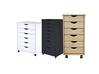 $61.99 Adeptus Rolling Cart: Your Choice dealfomo