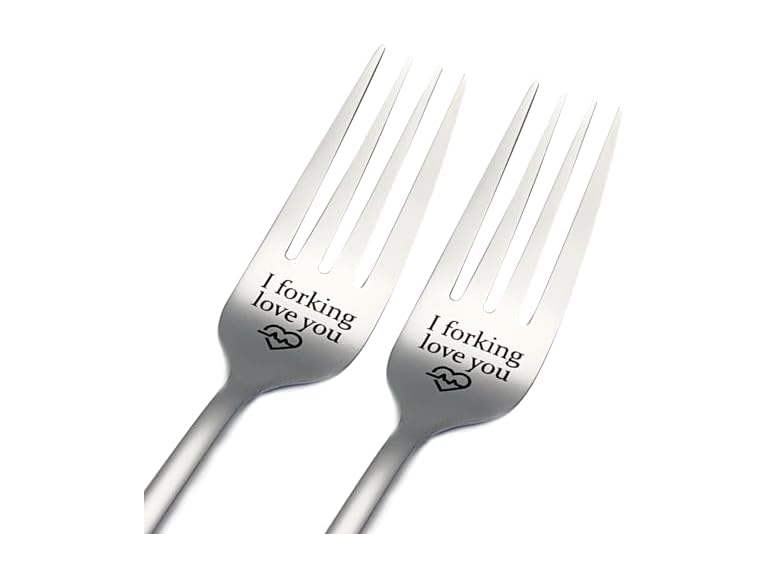 KOOLYI I Forking Love You Dinner Forks