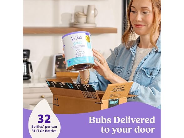Bubs Whole Goat Milk Infant Formula 20oz
