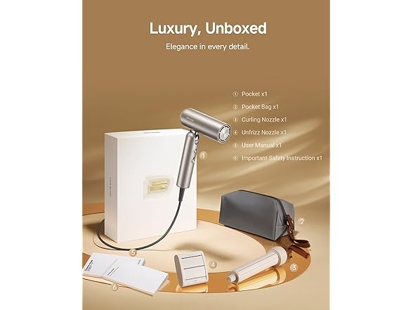 DREAME AHD51-2 DREAME Pocket Hair Dryer