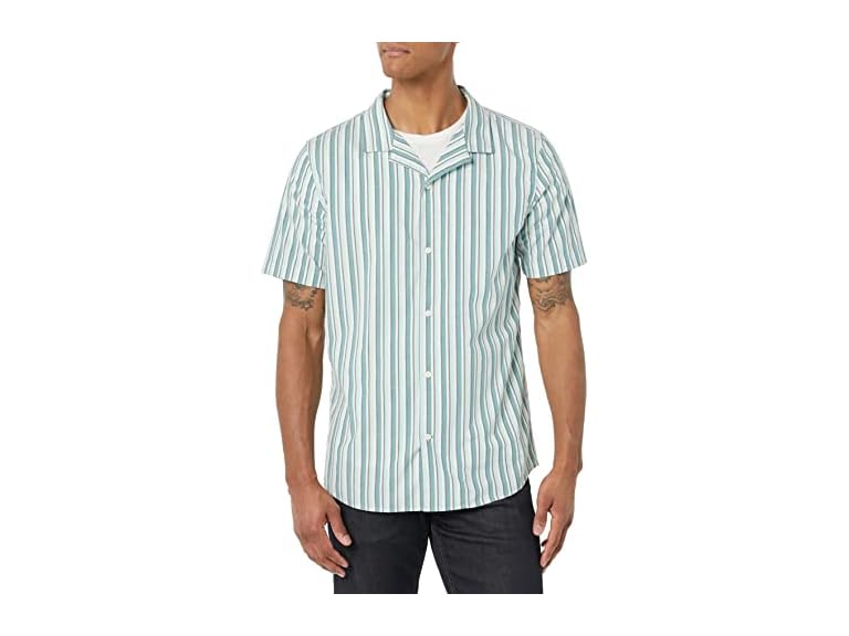 Amazon Essentials Men Vacation Cotton SS Shirt - Gallery 36