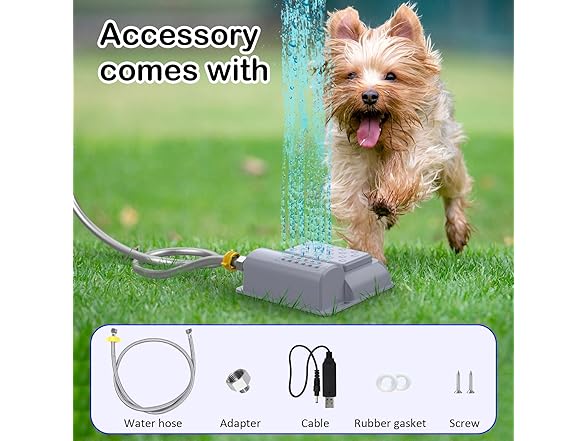 BENTOPAL Dog Water Fountain