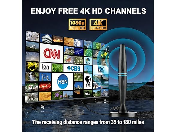 Lyrwihn Indoor TV Antenna