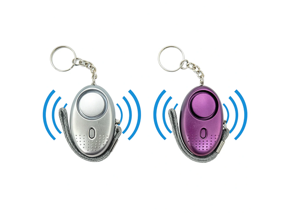 2-Pack Personal Security Alarm Keychain