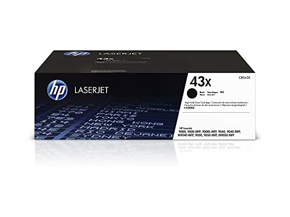 HP C8543X High Yield Toner Cartridge Black