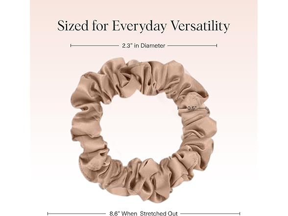 Kitsch Ultra-Petite Satin Scrunchies