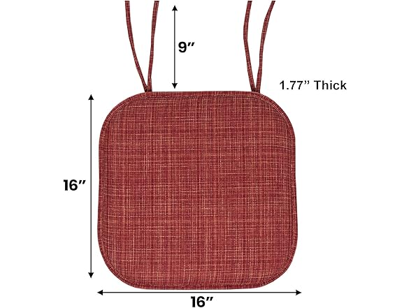 Aria Memory Foam Chair Cushions