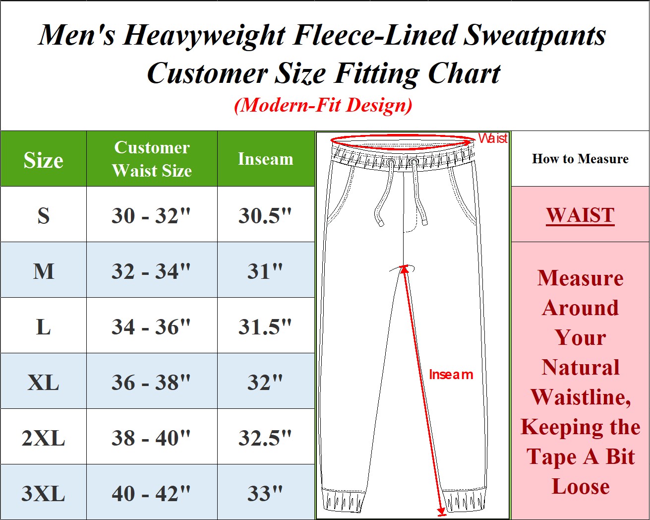 Mens Heavyweight Fleece Sweatpants - Gallery 18