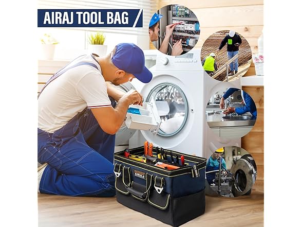 AIRAJ 18 Inch Tool Bag
