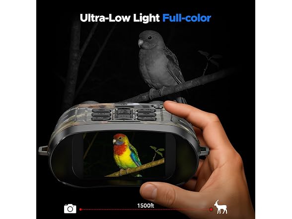 18x Zoom Full-Color 4K Night Vision Binoculars