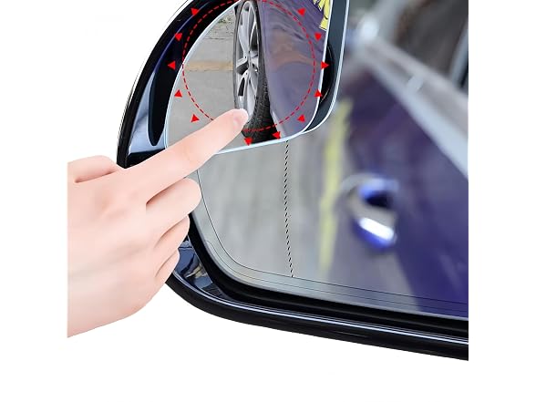 LIJXHO APP-Auto-143 2pcs Fan Shaped Blind Spot Mir