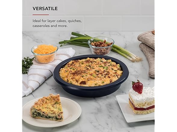 KitchenAid 9" Nonstick Round Cake Pan, Blue