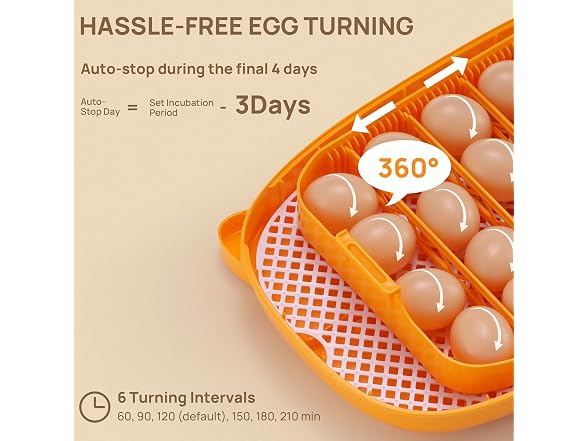 TURBRO PH24A Incubator for Hatching Eggs