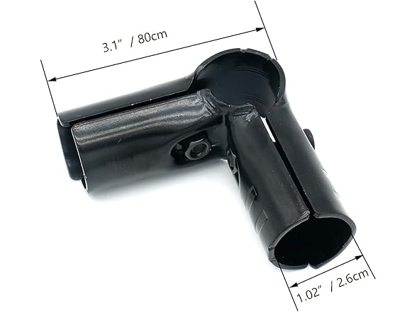 Castuvy 90 degree inclined pipe Clamp