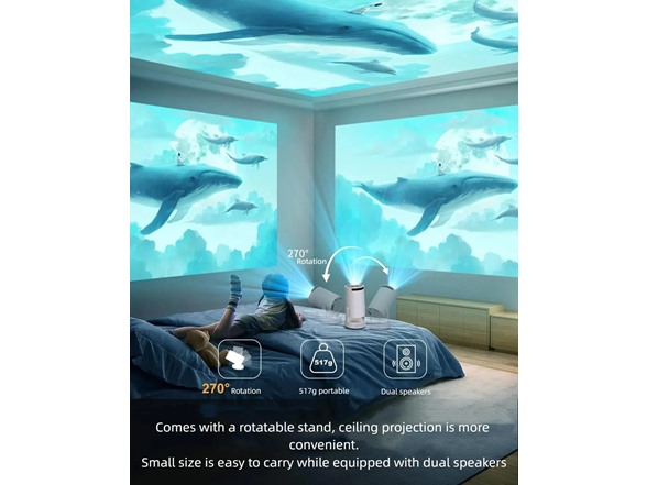 Pro Mini Portable Smart Projector