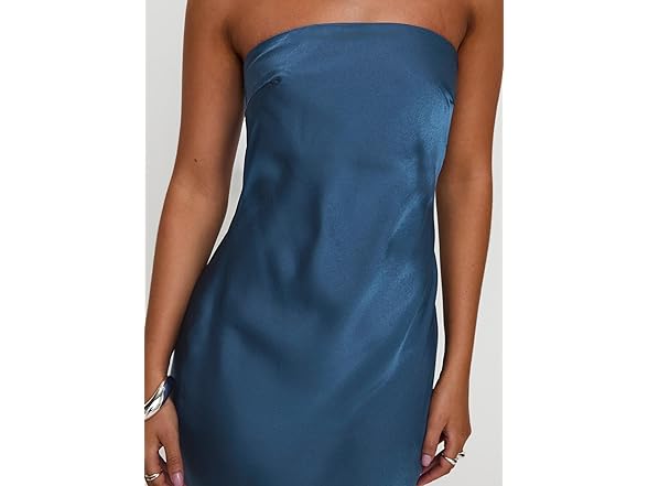 Princess Polly Haley Satin Strapless Maxi