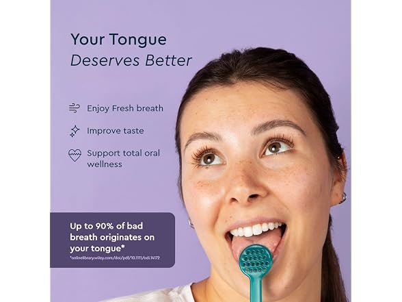 Radius Tongue Cleaner Scraper 3 Count Multi