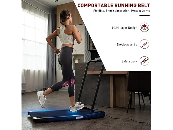 CITYSPORTS 2 in 1 Folding Treadmill