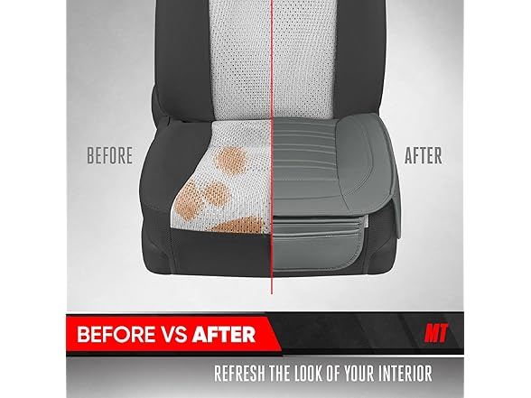Motor Trend Motor Trend Seat Covers for Cars Trucks SUV, Fa