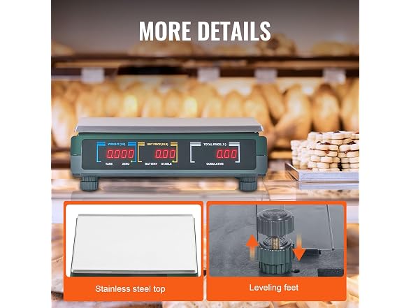 VEVOR Electronic Price Computing Scale